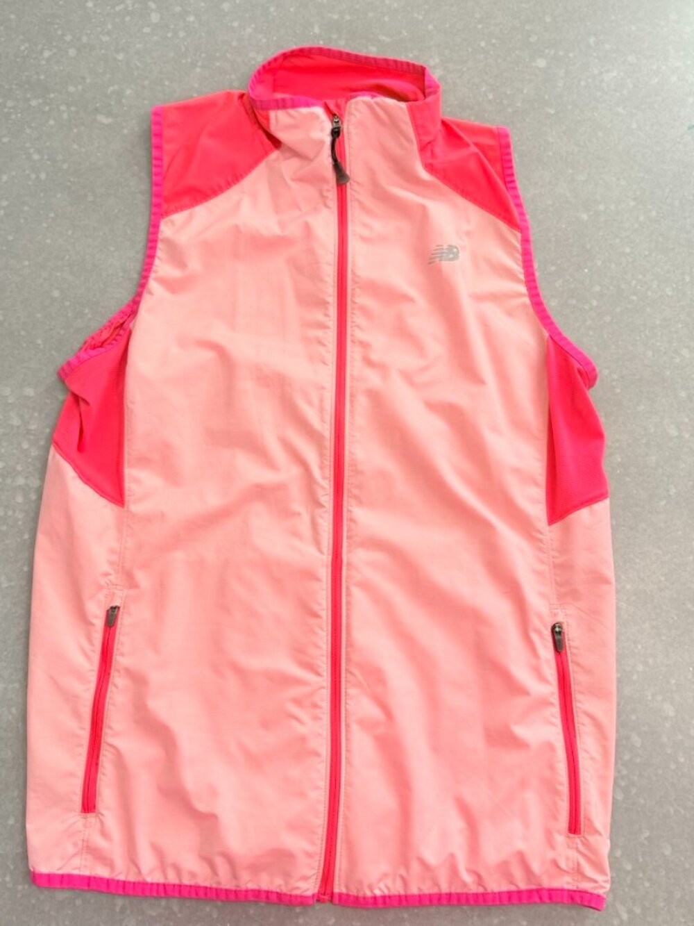 New Balance Neon Pink Lightweight Running Vest – Size L - Picture 2 of 11